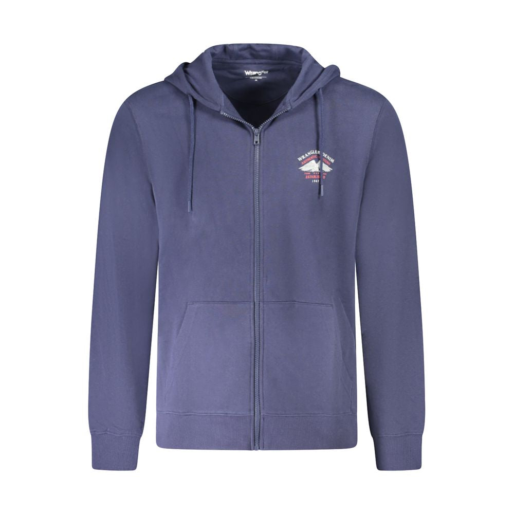 Wrangler Blauer Baumwollpullover für Männer