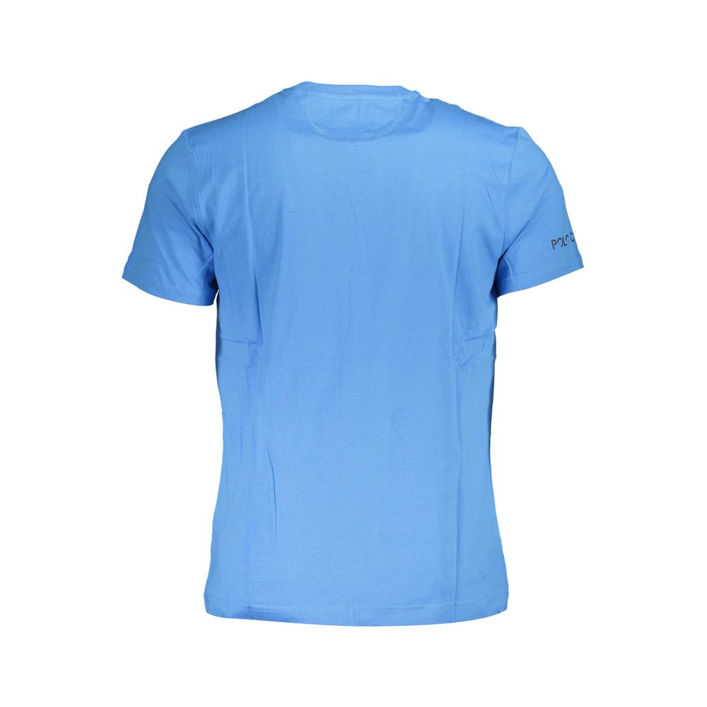 La Martina Blau Baumwolle Männer T-Shirt