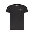 Accademia Militare Schwarzes T-Shirt aus Baumwolle