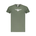 Accademia Militare T-Shirt aus grüner Baumwolle