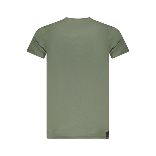 Accademia Militare T-Shirt aus grüner Baumwolle