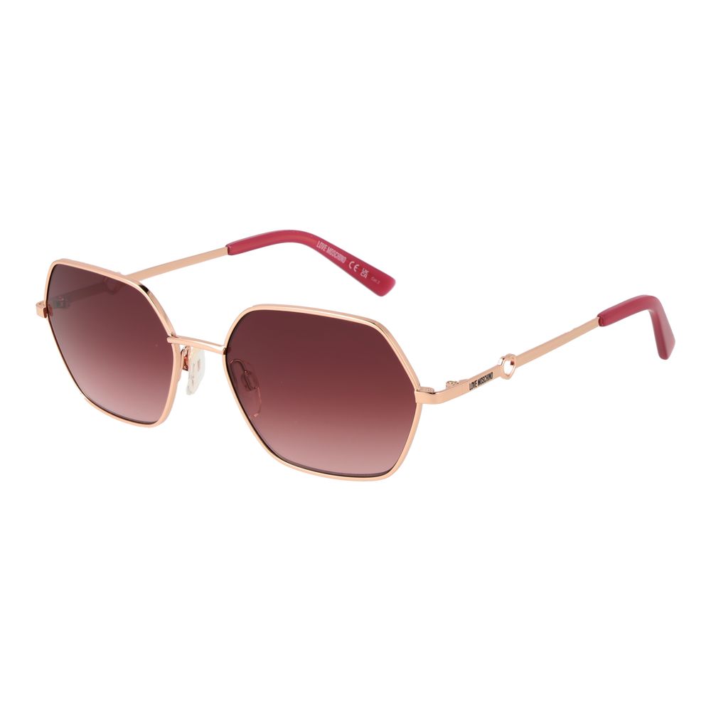 Love Moschino Rose Gold Frauen Sonnenbrille