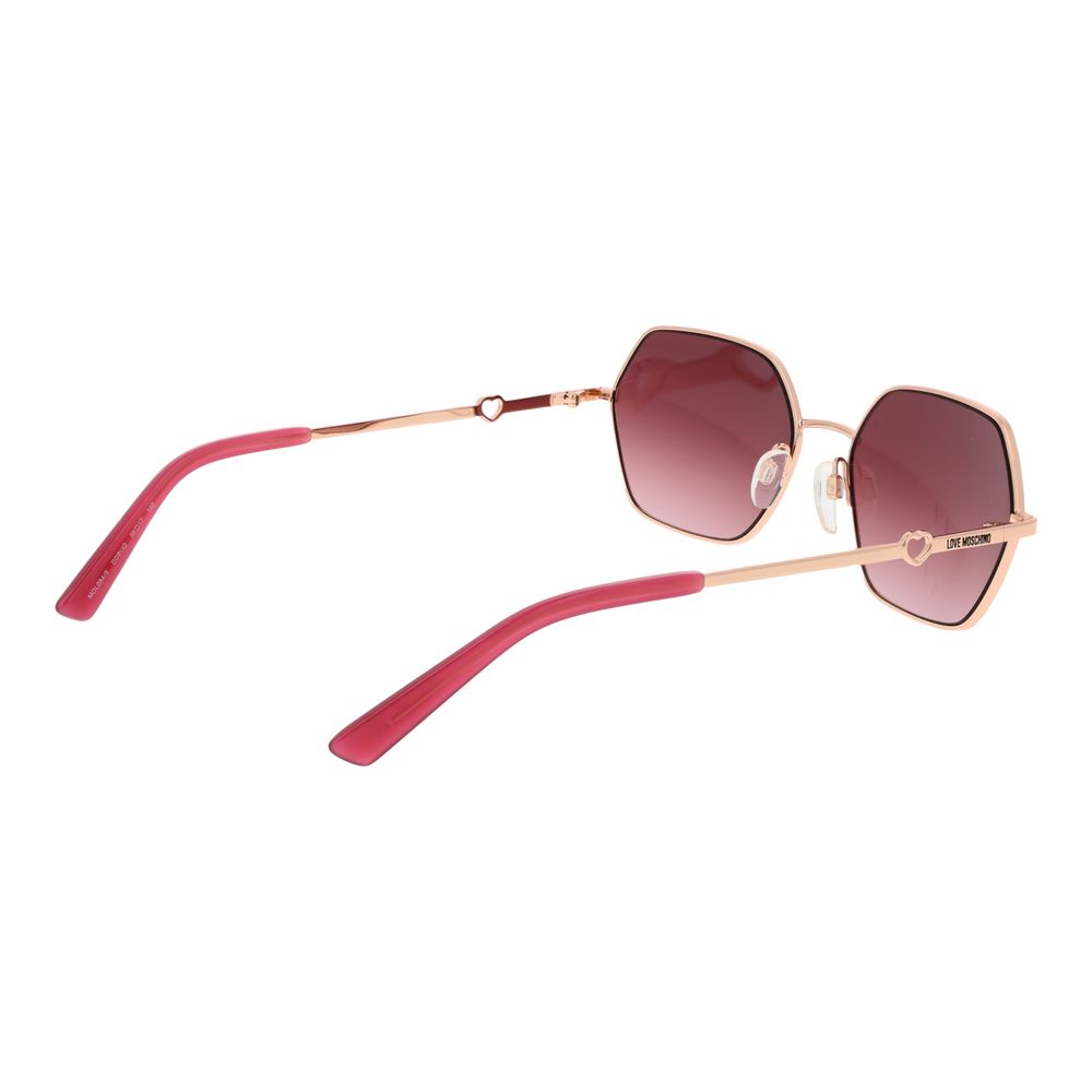 Love Moschino Rose Gold Frauen Sonnenbrille