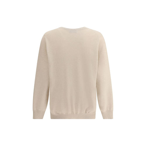 Brunello Cucinelli Beiger Kaschmirpullover aus Kaschmir