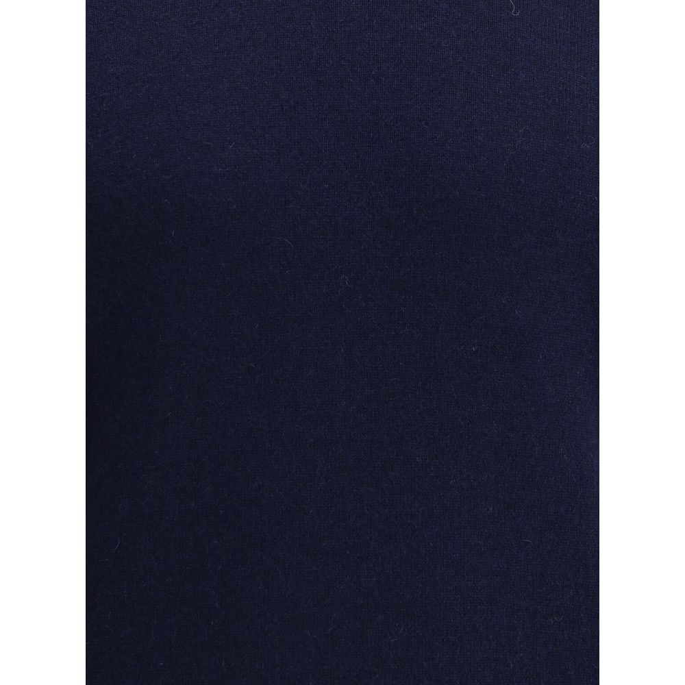 Brunello Cucinelli Blue Cashmere Cashmere Sweater