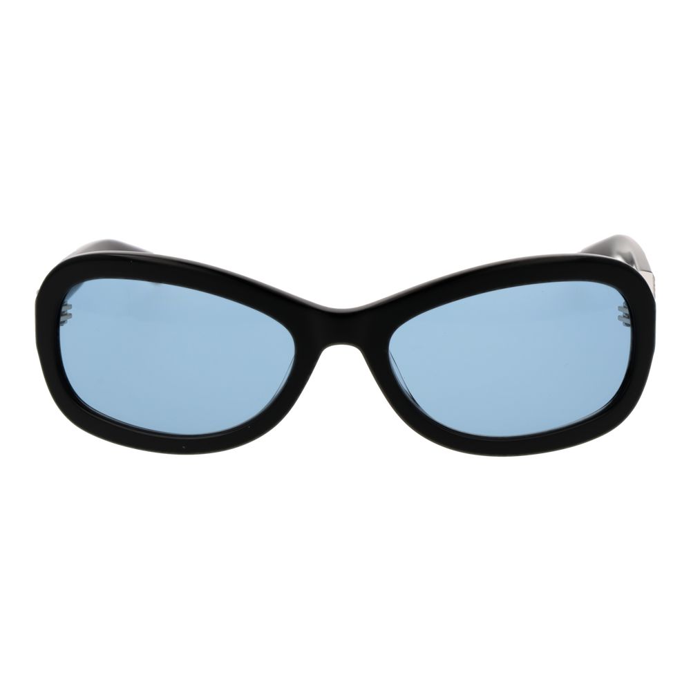 GCDS Sonnenbrille aus schwarzem Acetat