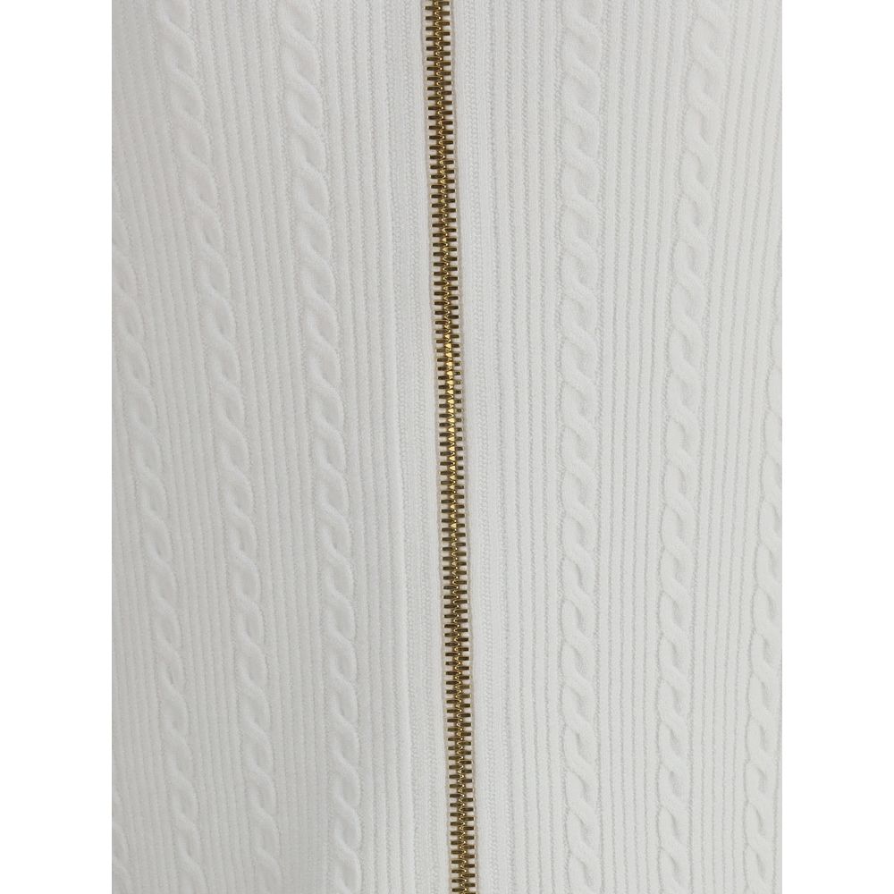 Balmain Midirock aus Strick