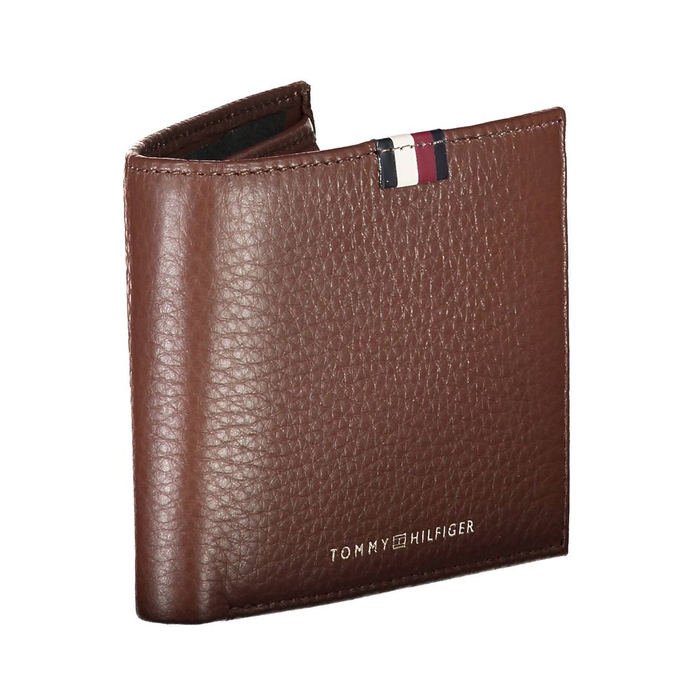 Tommy Hilfiger Braunes Leder Portemonnaie