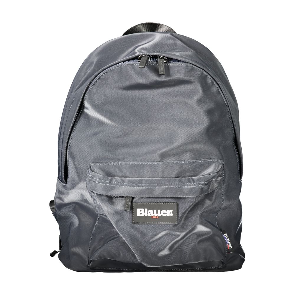 Blauer Polyester-Rucksack