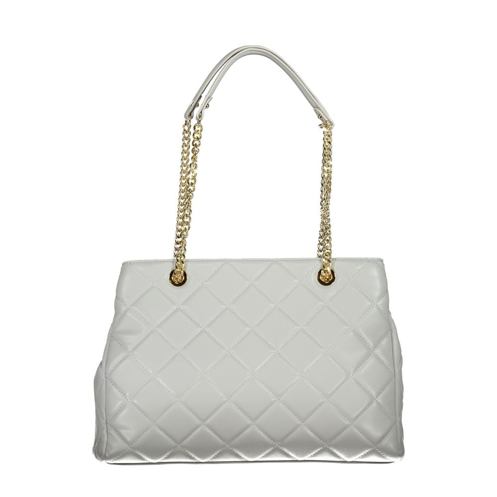 Mario Valentino Grigio Polyurethane Women Handbag
