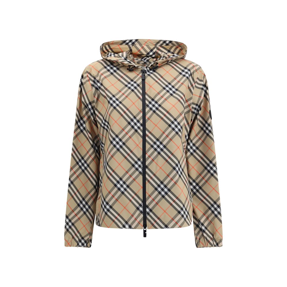 Burberry Archivio Check wasserdichte Jacke