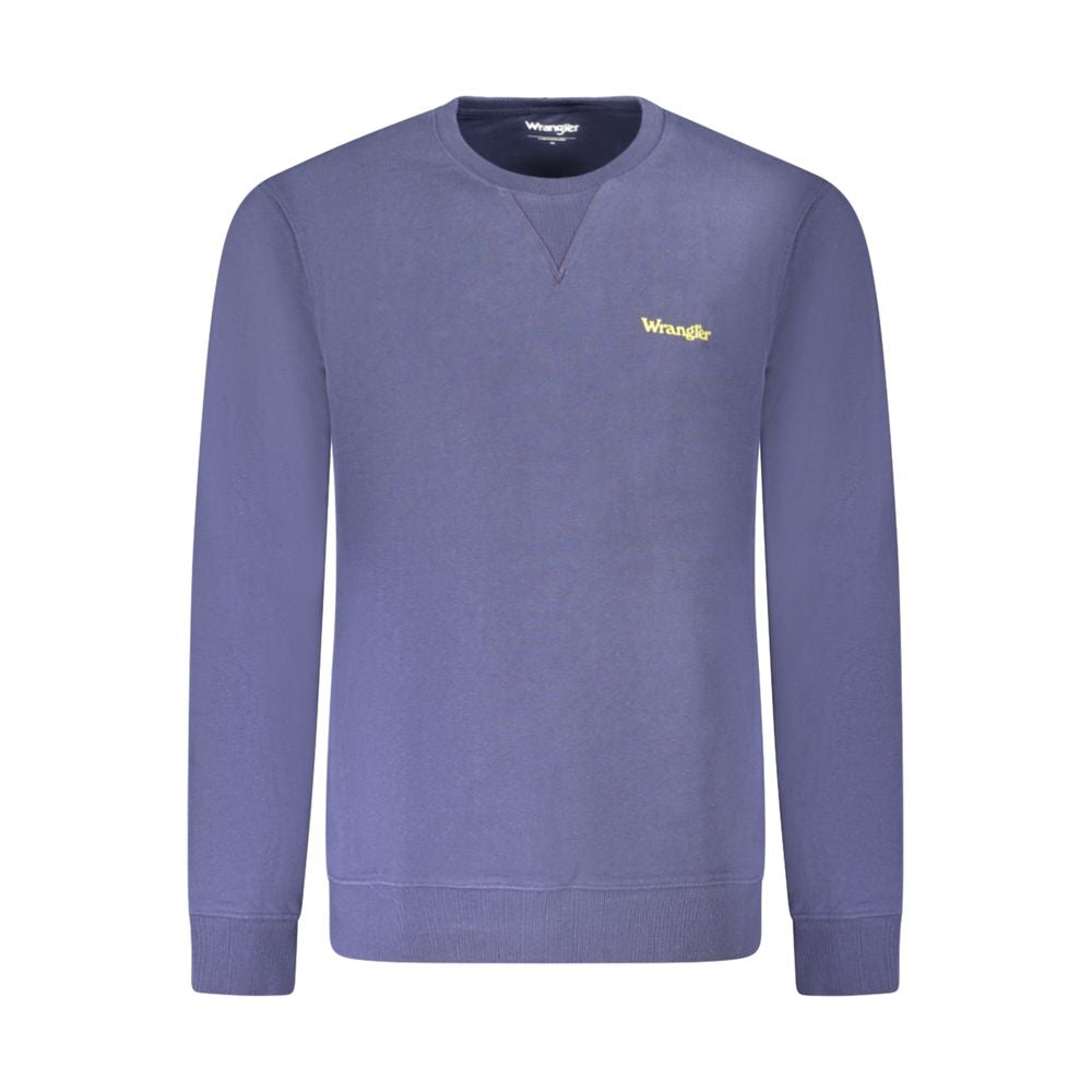 Wrangler Blauer Baumwollpullover für Männer