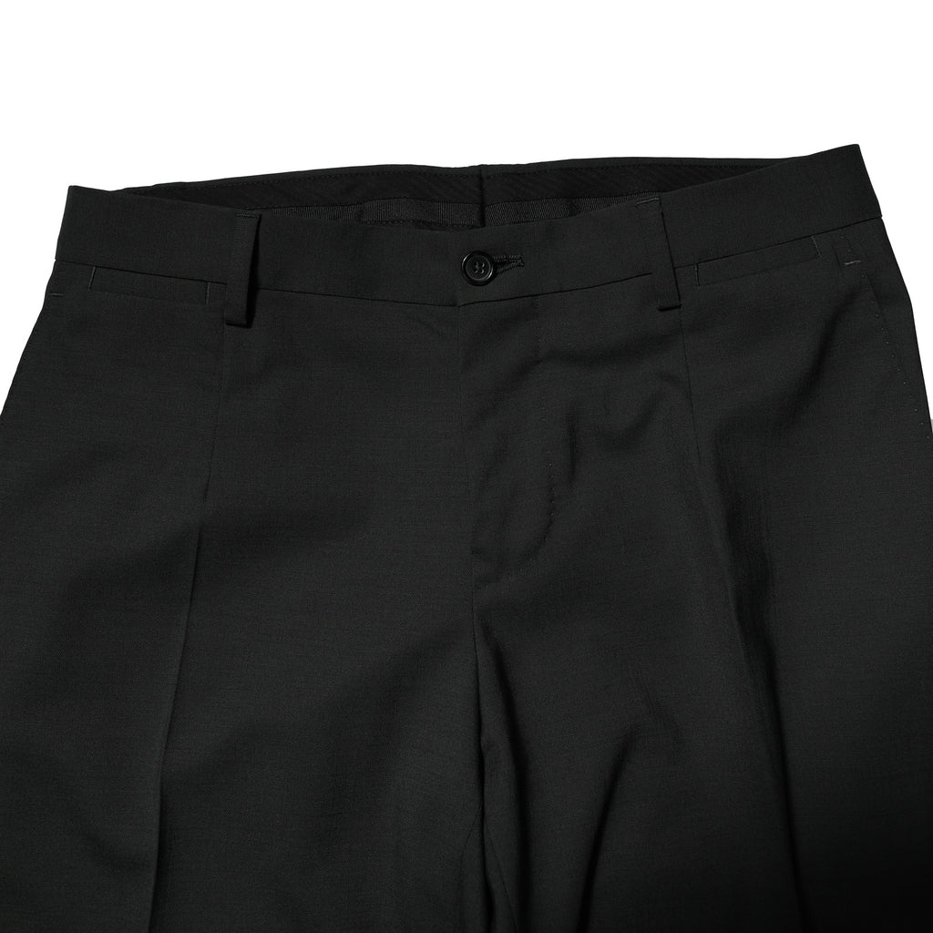 Dolce & Gabbana Black Wool 2 Piece Single Breasted Suit