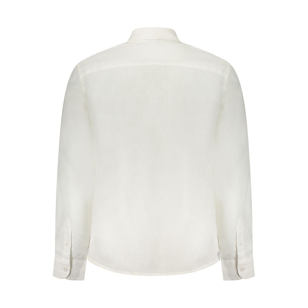 North Sails Bianco Linen Mens Shirt