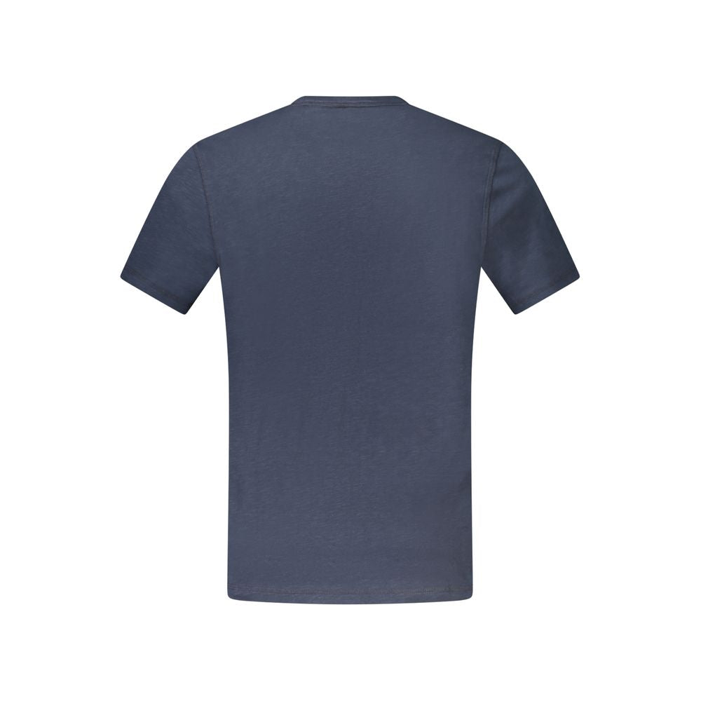 Hugo Boss T-Shirt aus blauer Baumwolle