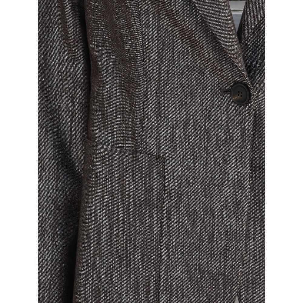 Brunello Cucinelli Lurex-Stoff Blazer