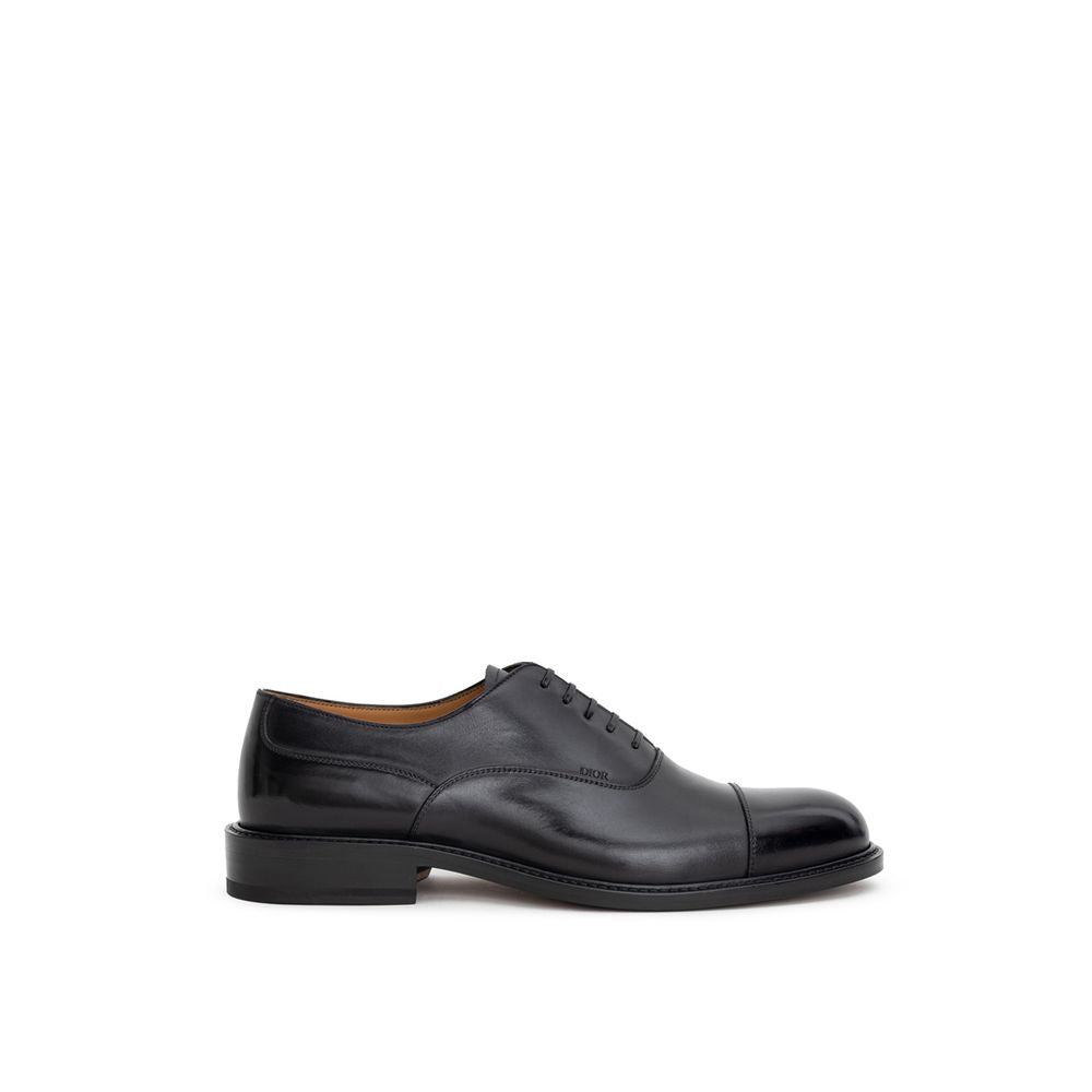 Dior Schwarze Leder Oxfords und Derby