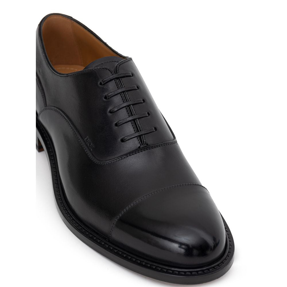 Dior Schwarze Leder Oxfords und Derby
