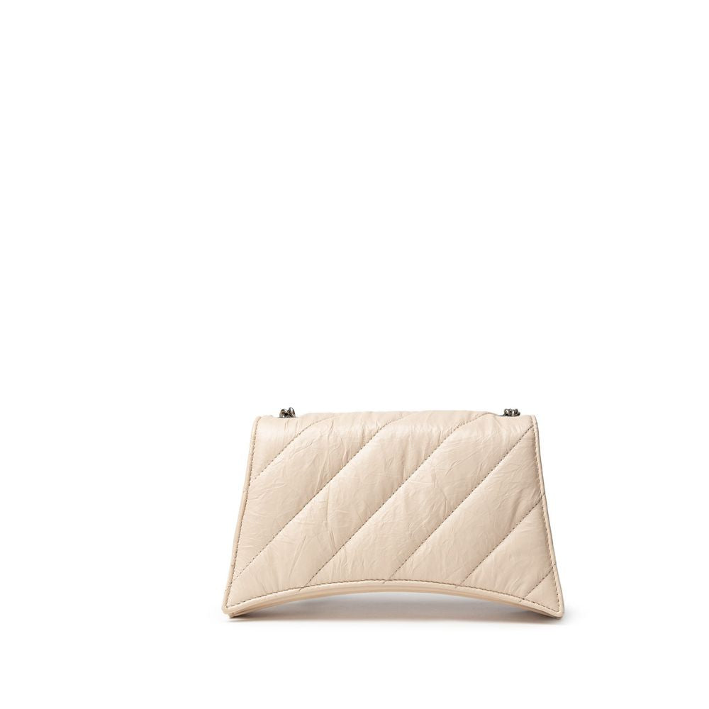 Balenciaga Beige Leder Umhängetasche