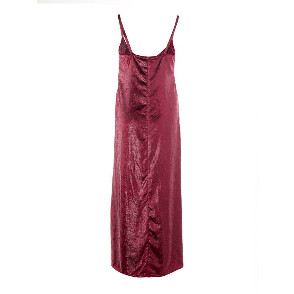 Lardini Cocktailkleid aus Polyester in Bordeauxrot