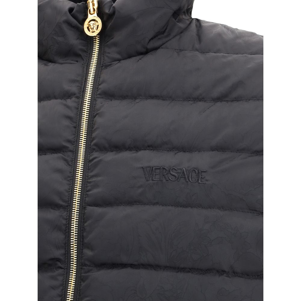 Versace Daunenjacke mit Logo