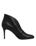 Gianvito Rossi Metallic Schwarz Pumpe Stiletto Heels Schuhe