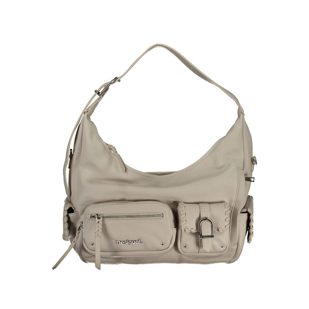 Desigual White Polyurethane Women Handbag