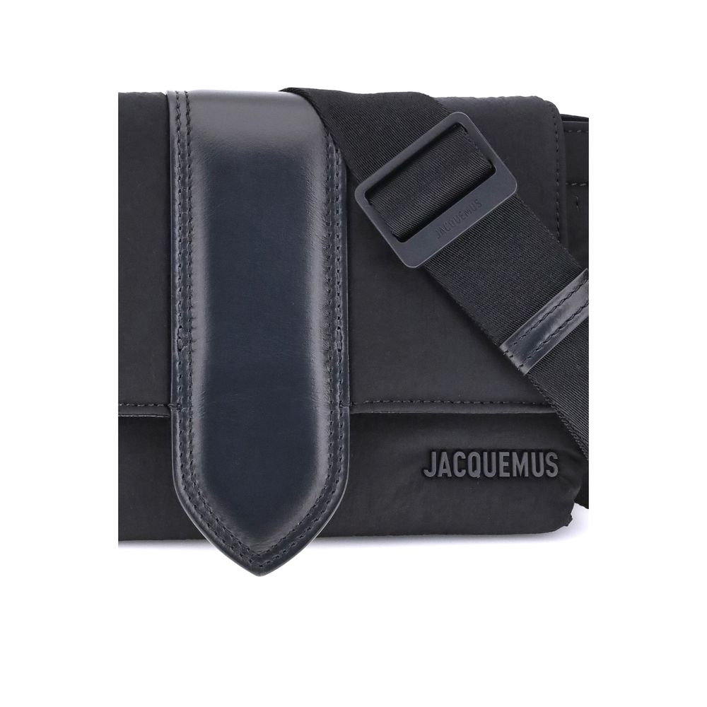 Jacquemus Schwarze Nylon-Handtasche