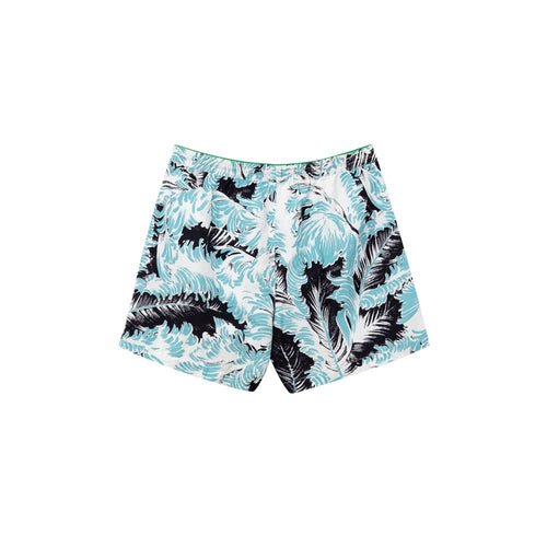 Bottega Veneta Badeshorts aus weißem Polyamid