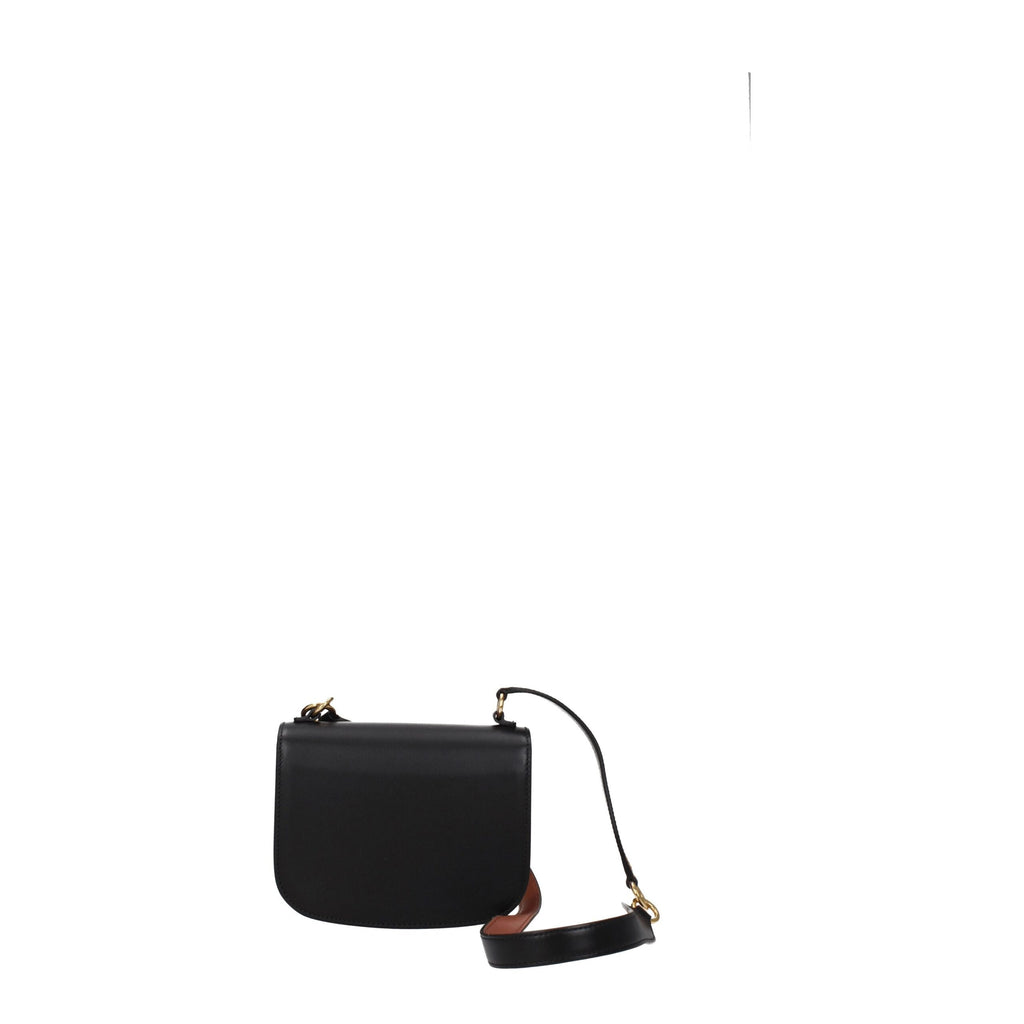 Jil Sander Schwarze Lederhandtaschen