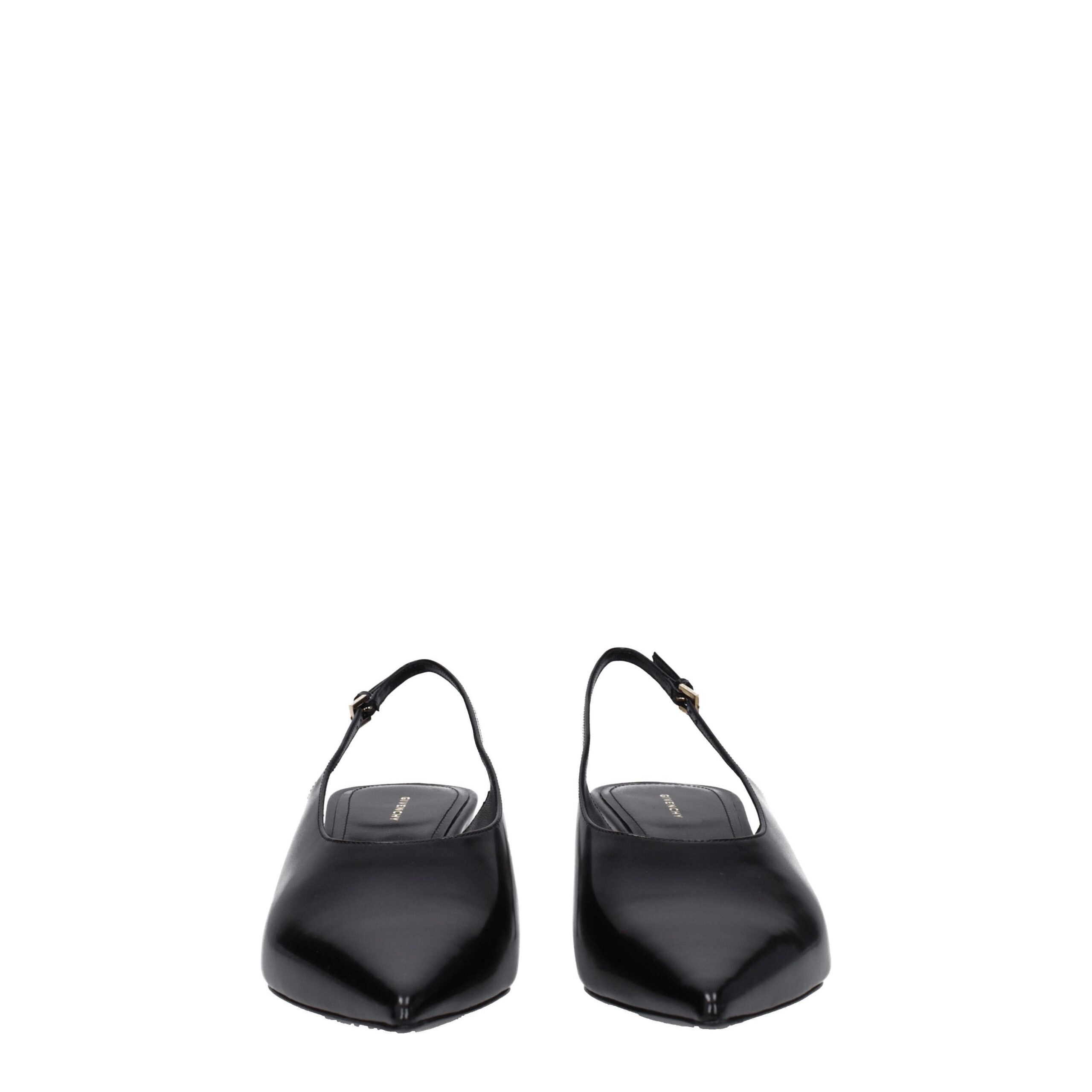 Givenchy Schwarze Leder Pumps mit mittlerem Absatz