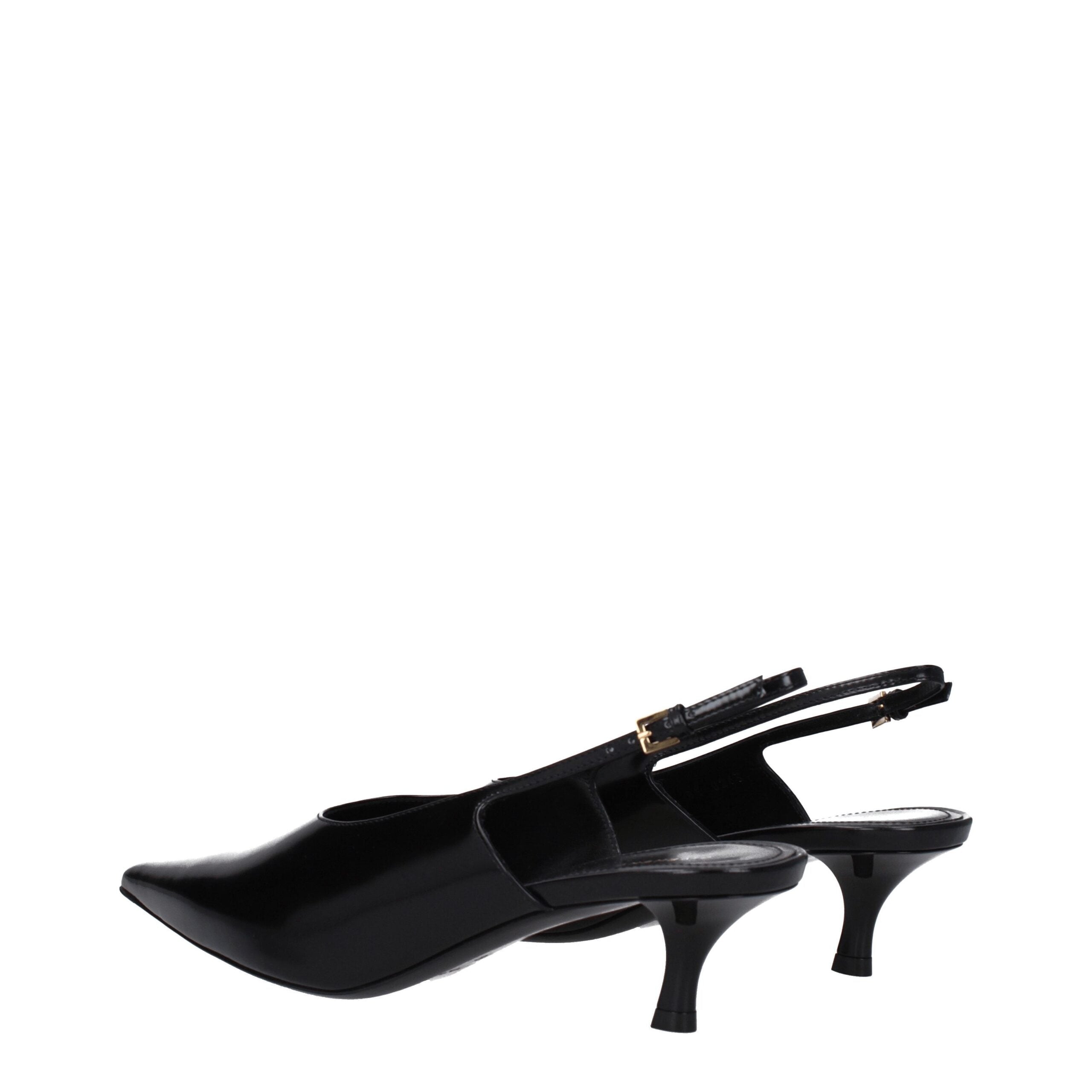 Givenchy Schwarze Leder Pumps mit mittlerem Absatz