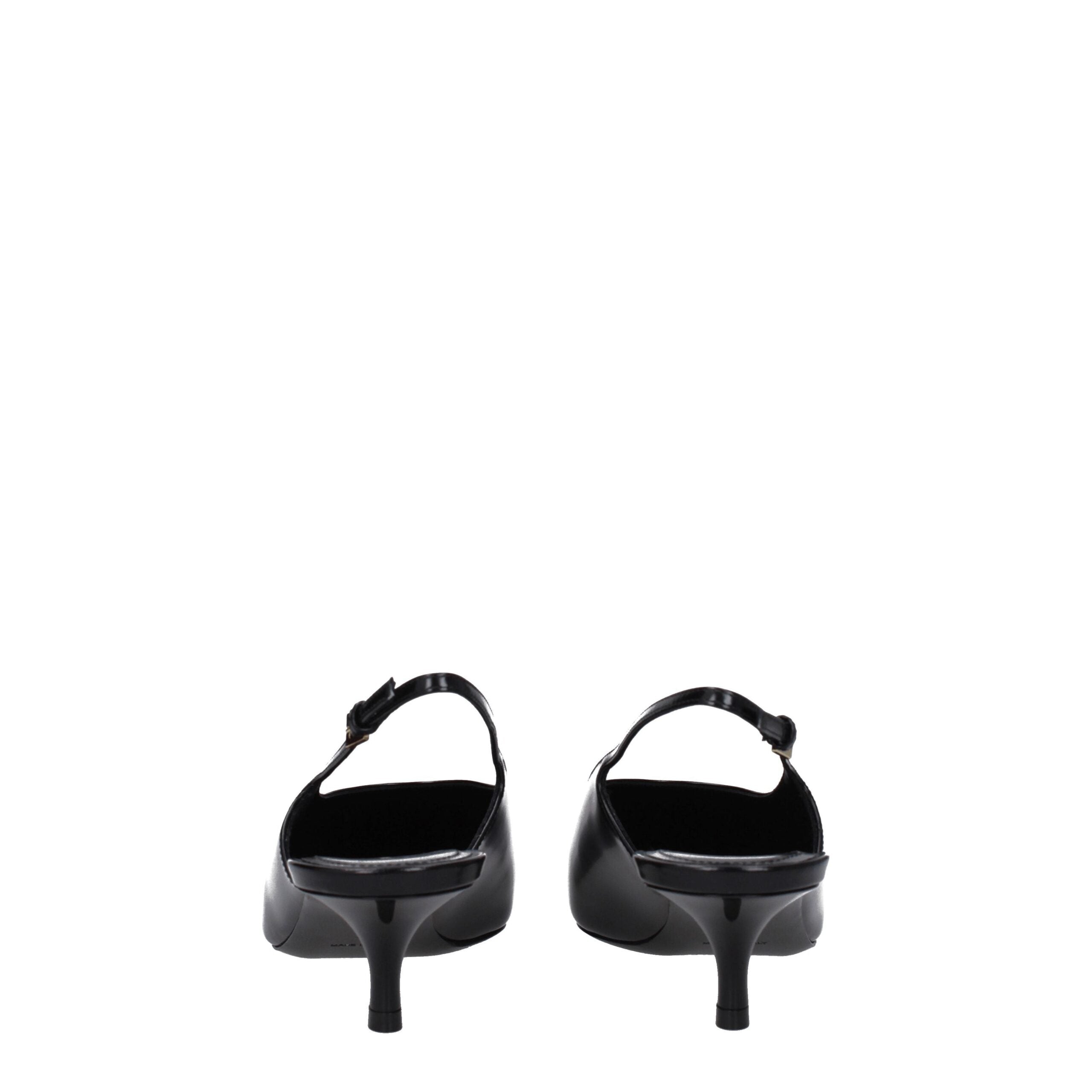 Givenchy Schwarze Leder Pumps mit mittlerem Absatz
