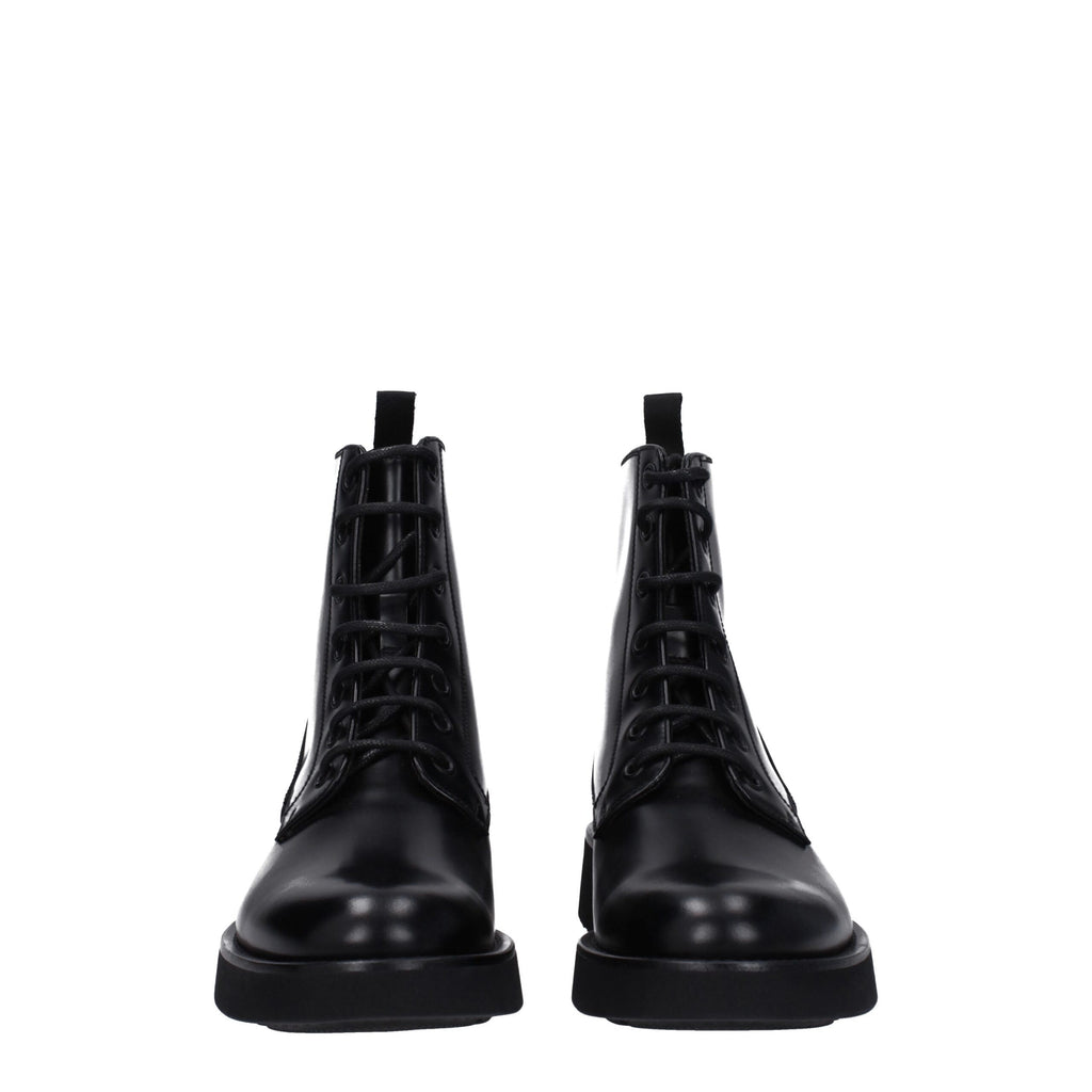 Church's Schwarze Lederstiefeletten