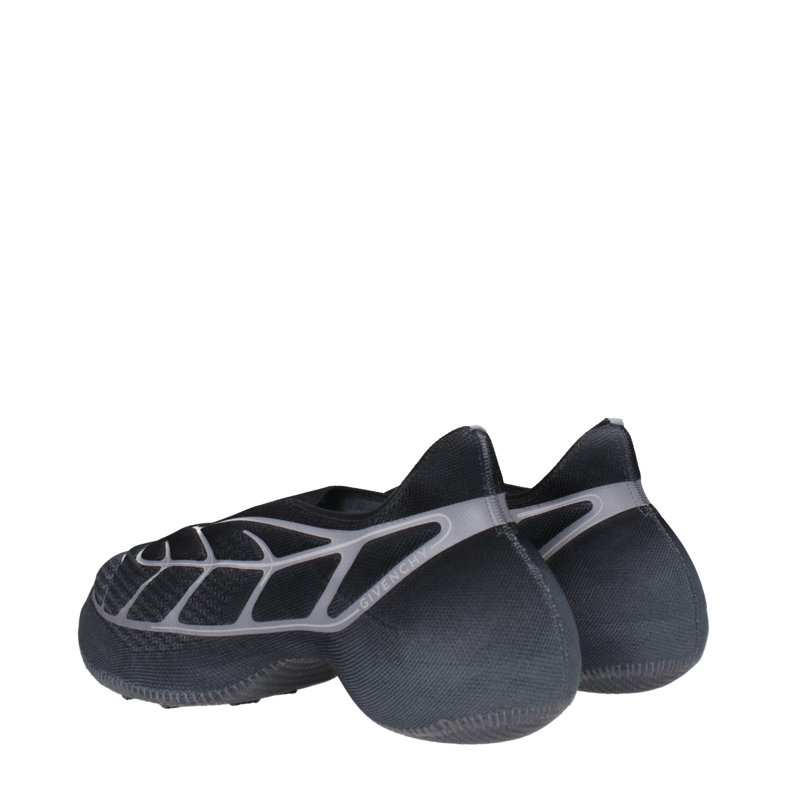 Givenchy Graue Sportliche Turnschuhe aus Stoff