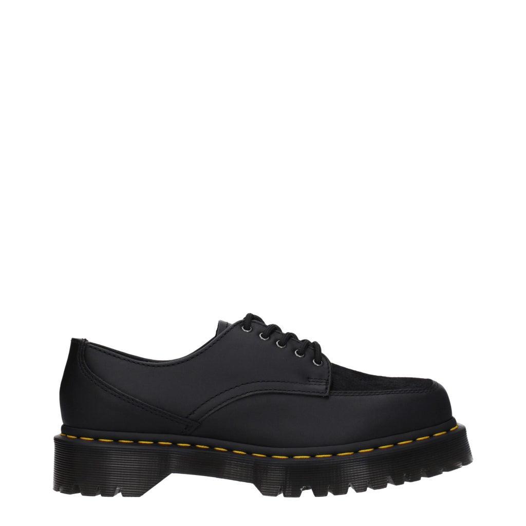 Dr. Martens Schwarze Leder Oxfords und Derbies