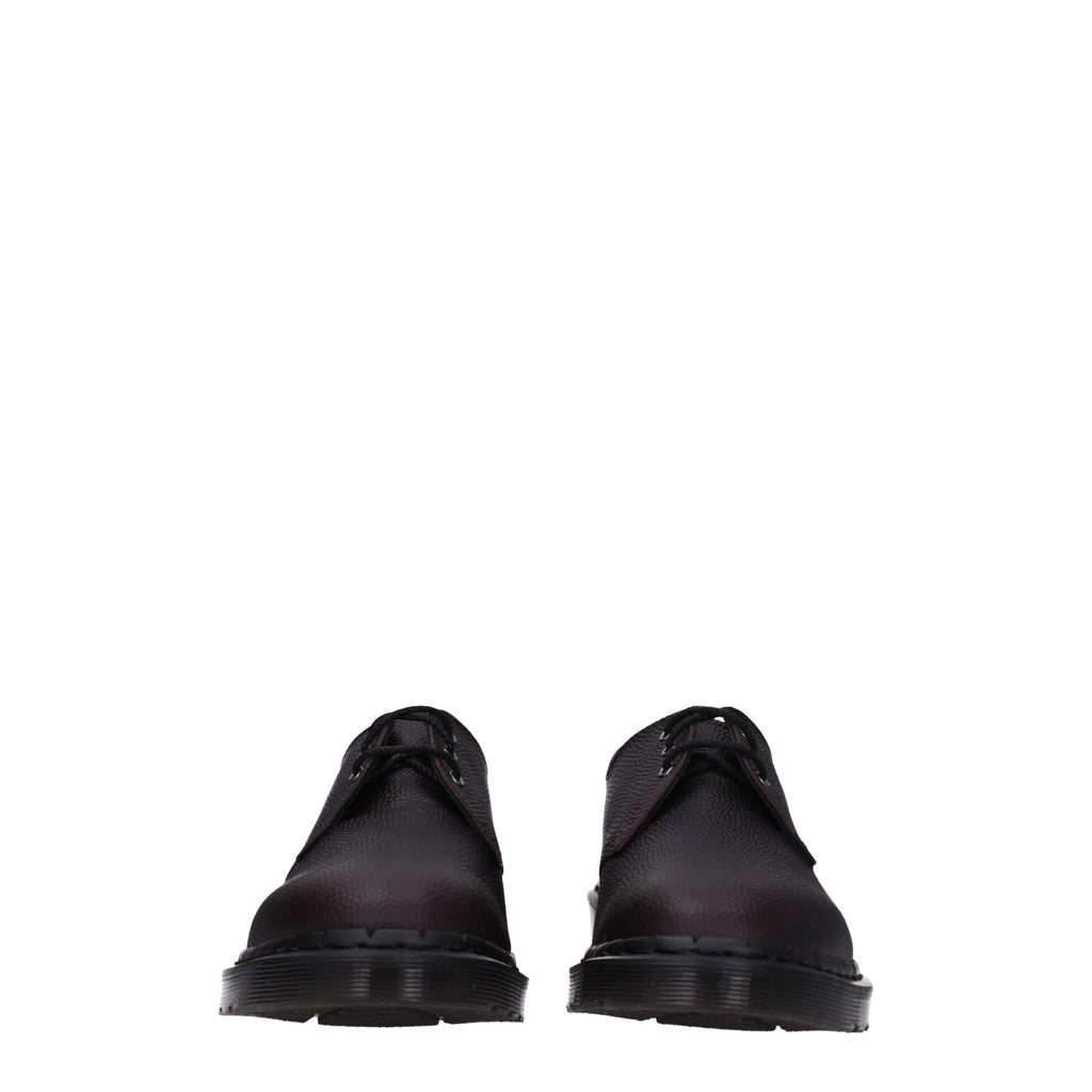 Dr. Martens Lila Leder Oxfords und Derbies