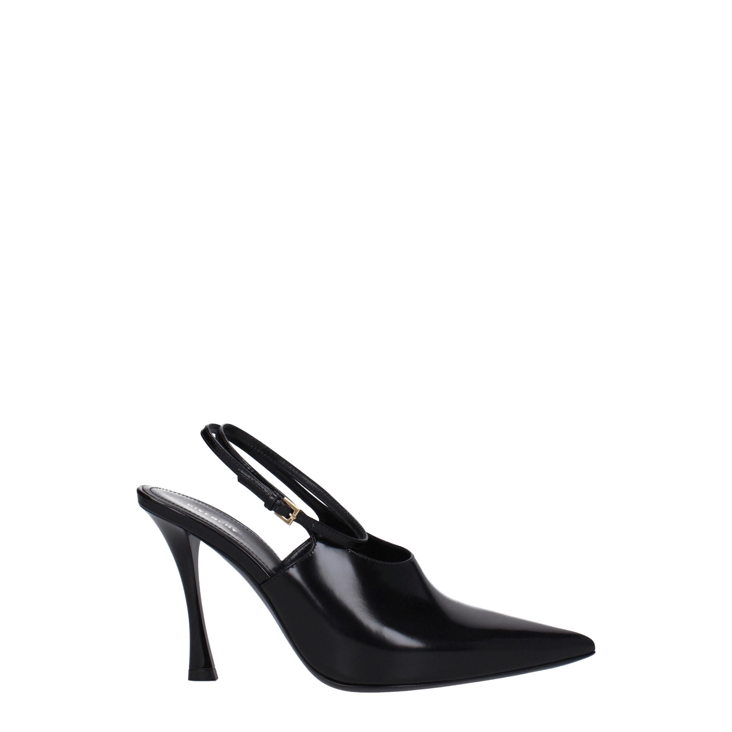 Givenchy Schwarze Leder High Heel Pumps