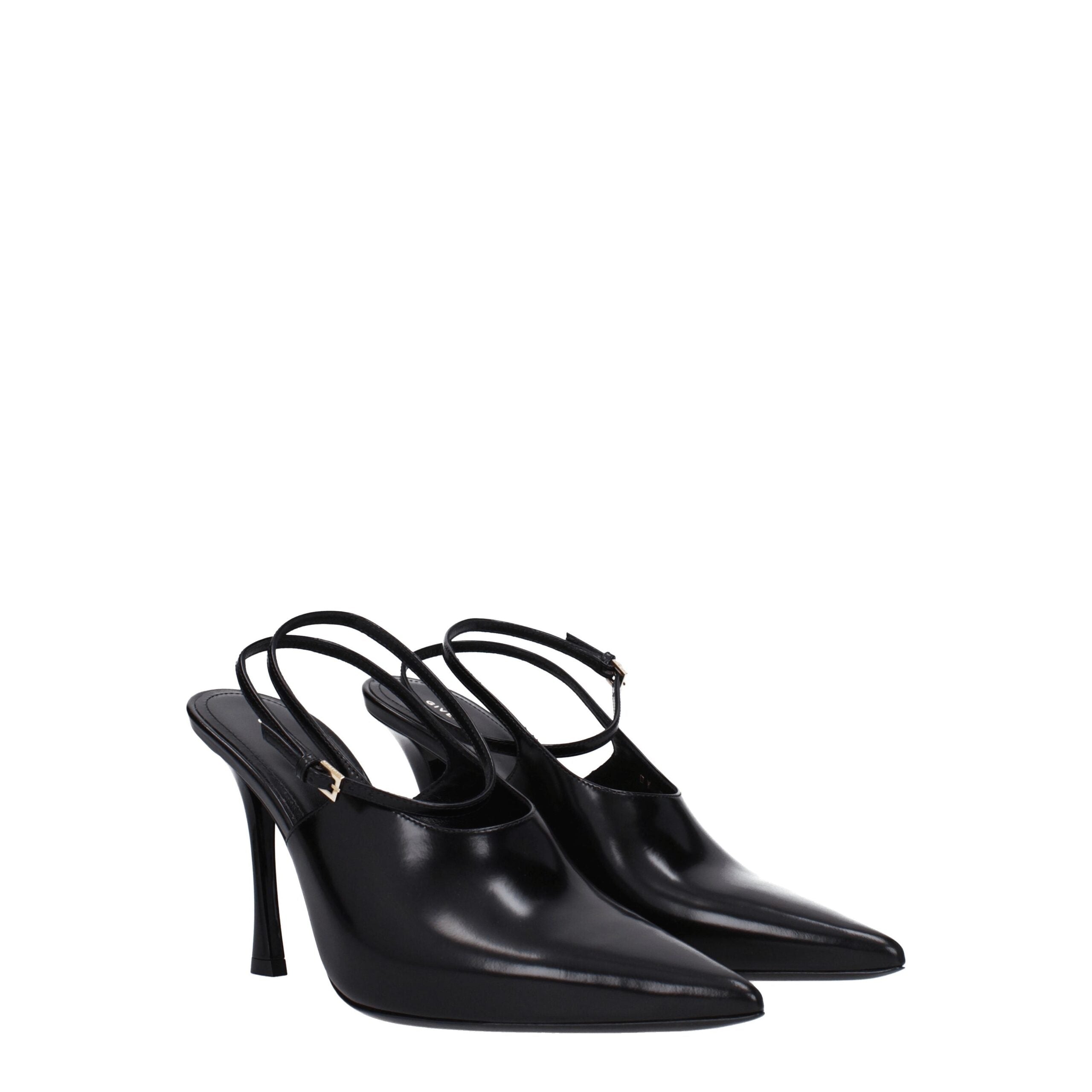 Givenchy Schwarze Leder High Heel Pumps
