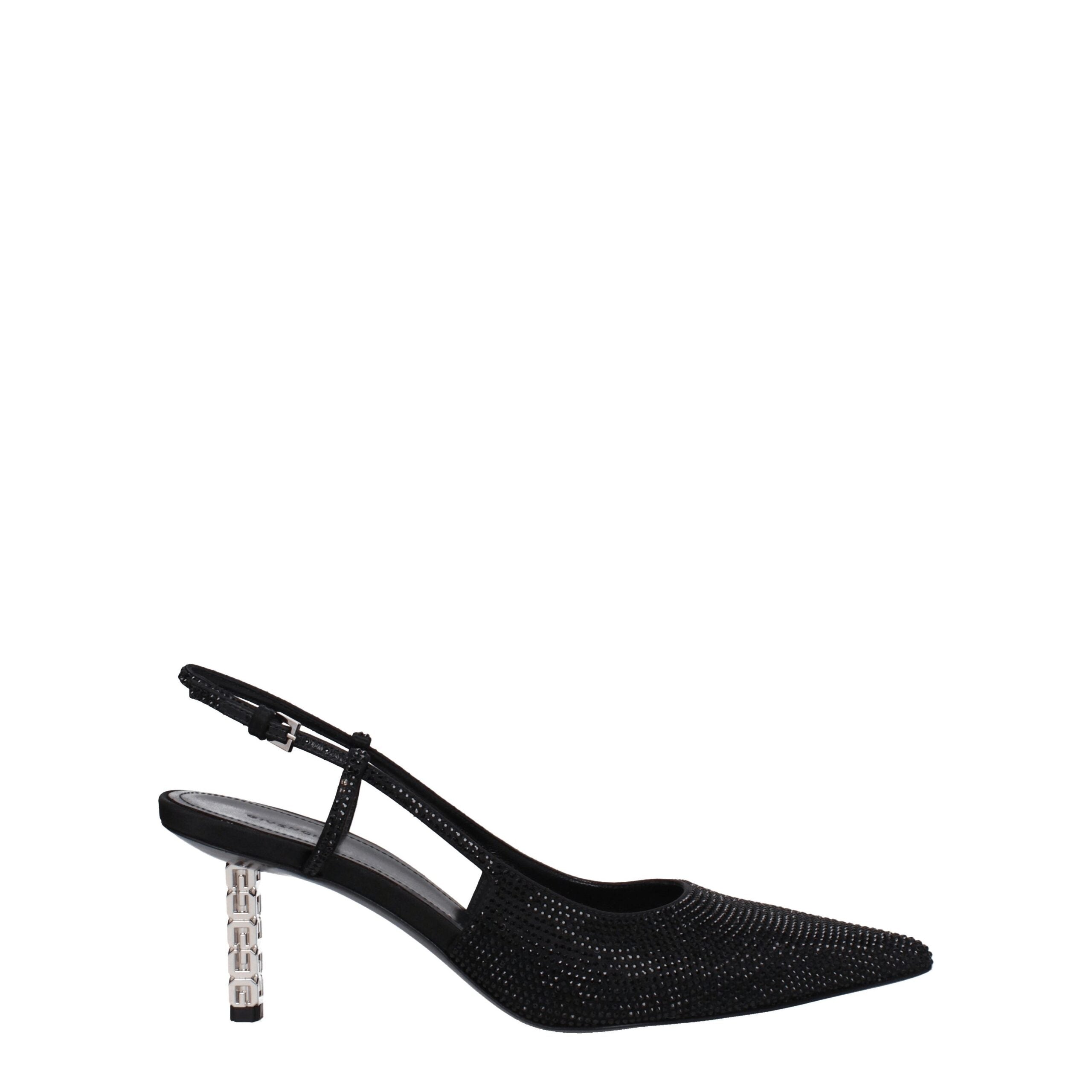 Givenchy Schwarze High Heel Pumps aus Stoff
