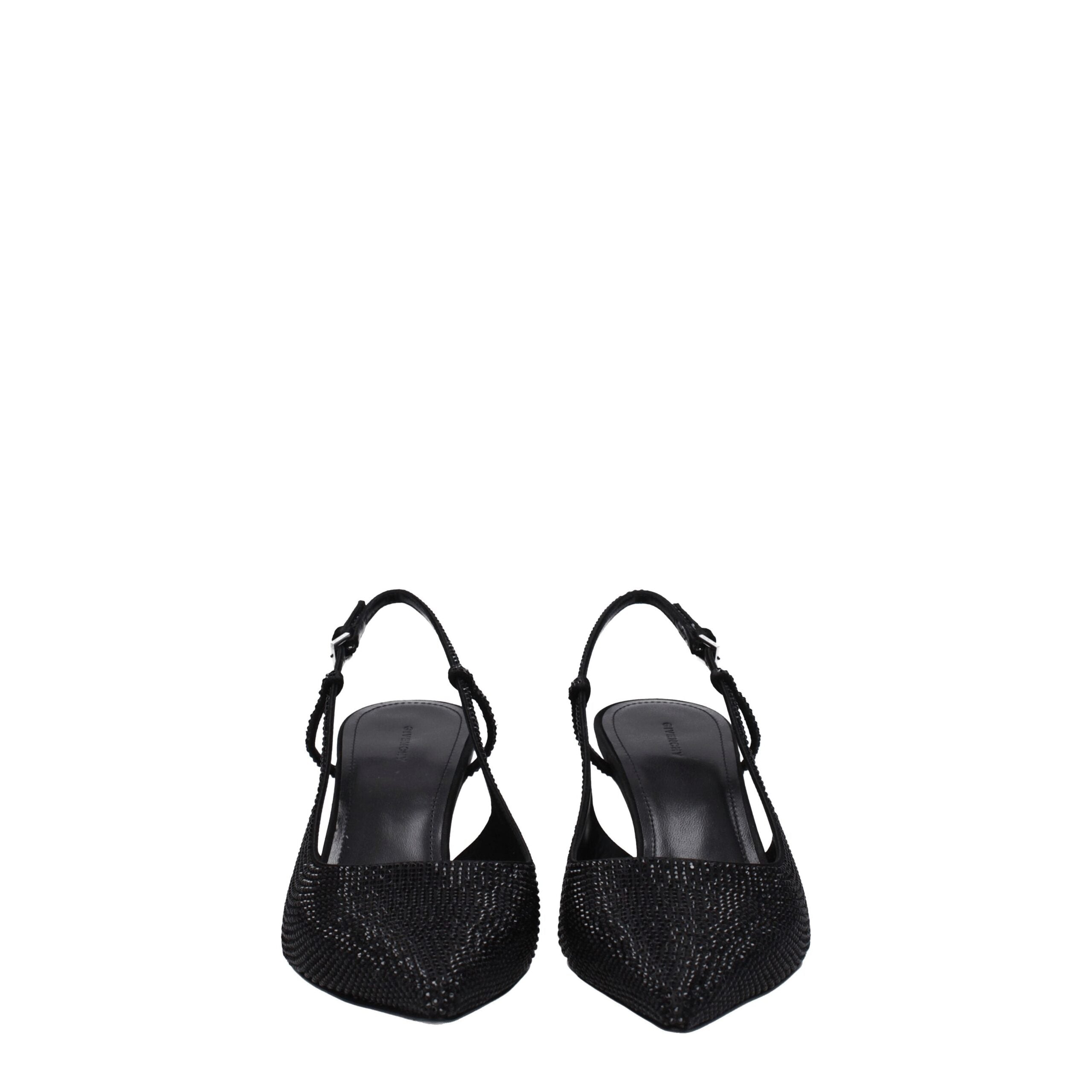 Givenchy Schwarze High Heel Pumps aus Stoff