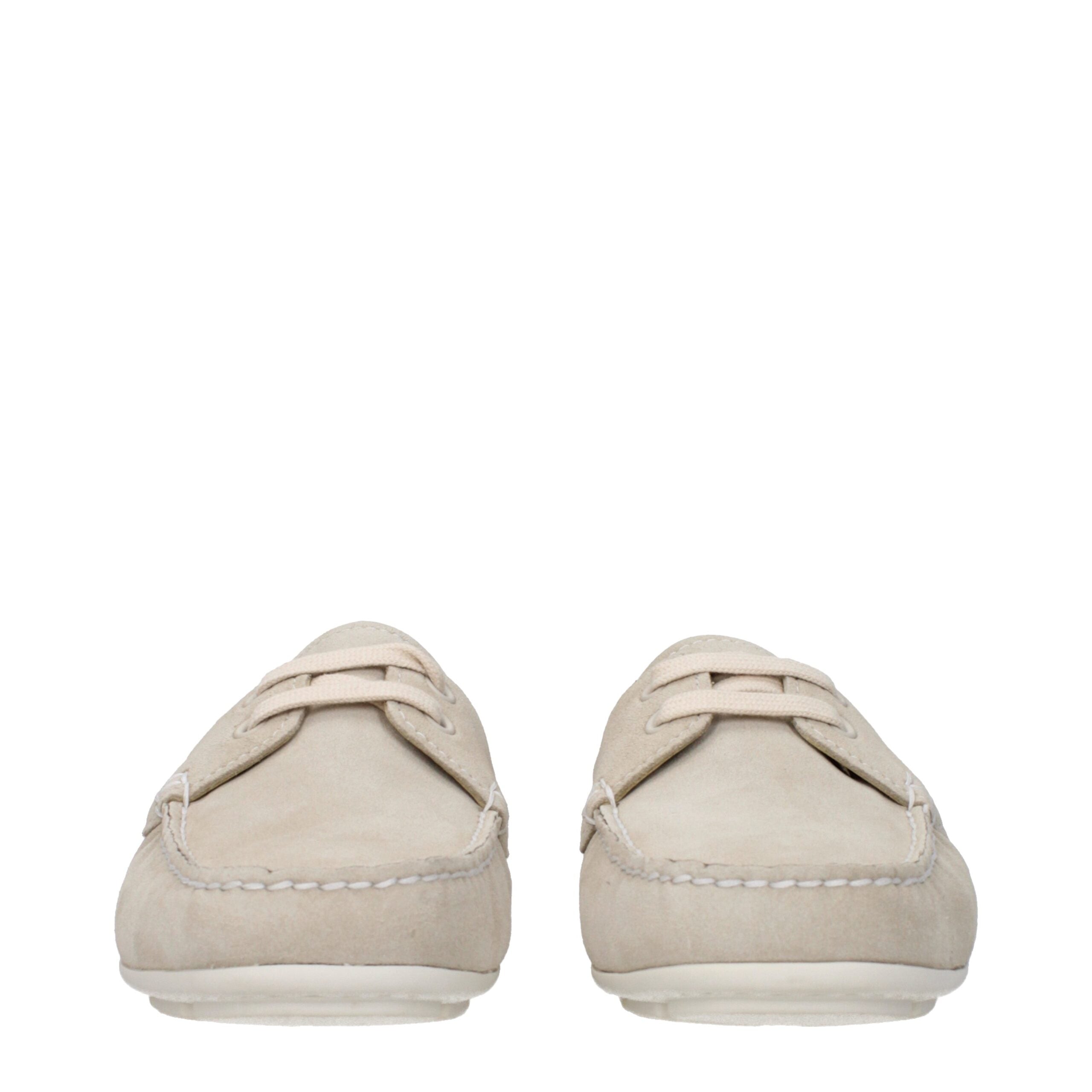 Prada Graue Leder Slipper