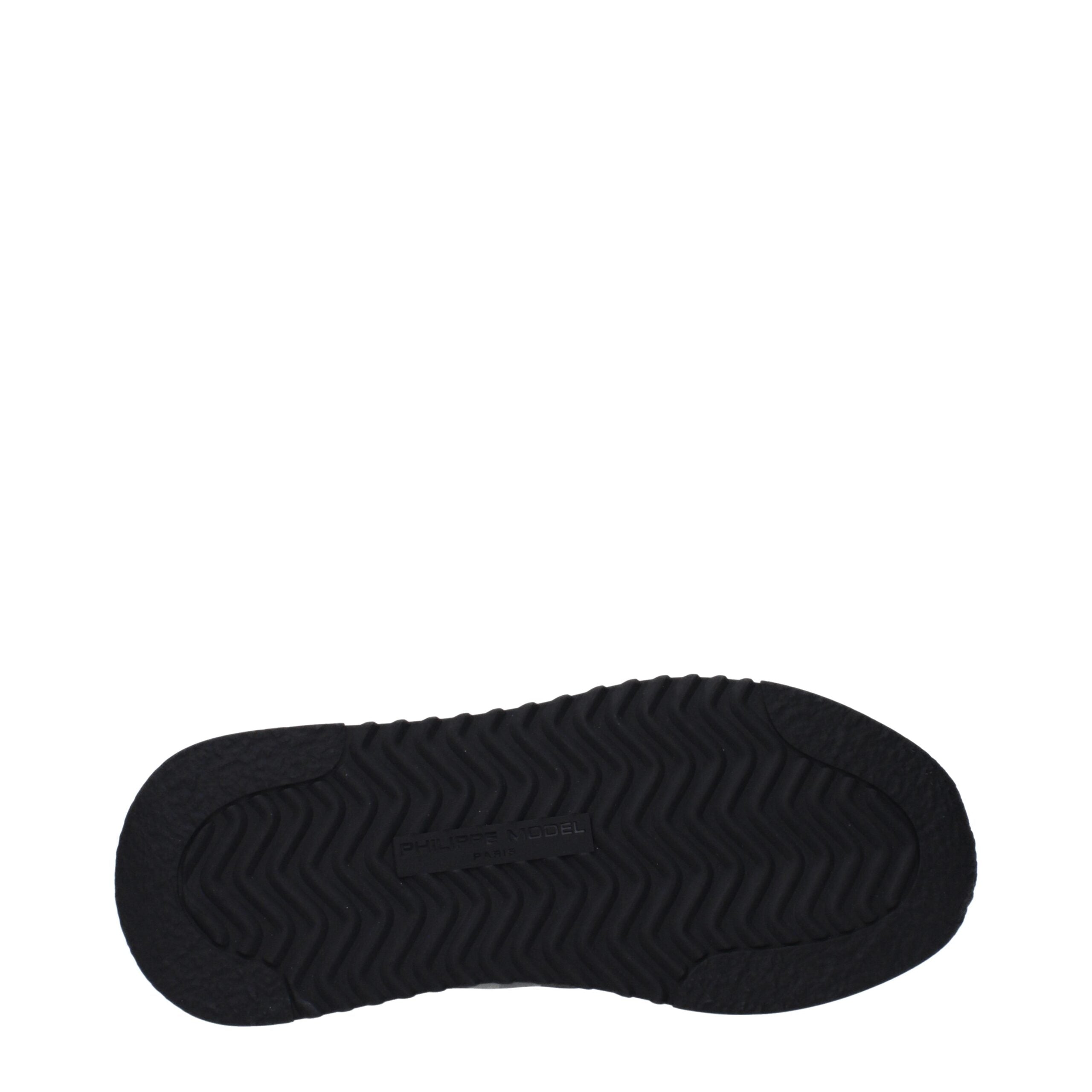 Philippe Model Graue Stoff-Sneakers