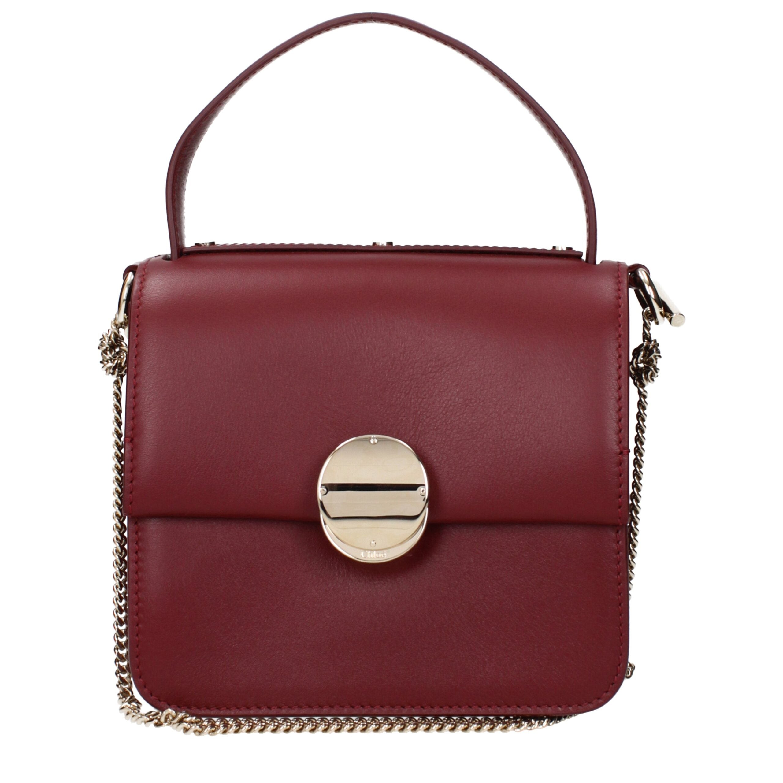 Chloé Rote Lederhandtaschen