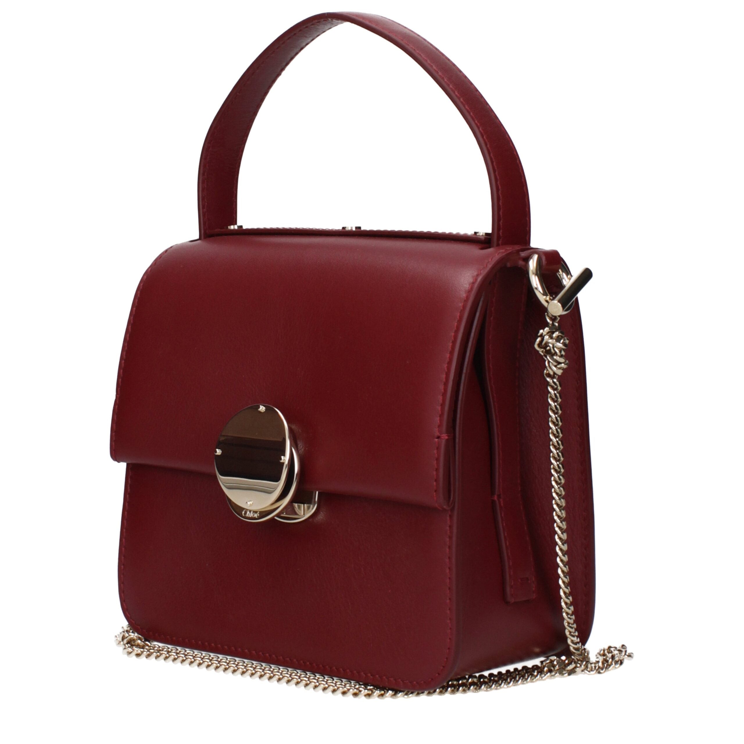 Chloé Rote Lederhandtaschen