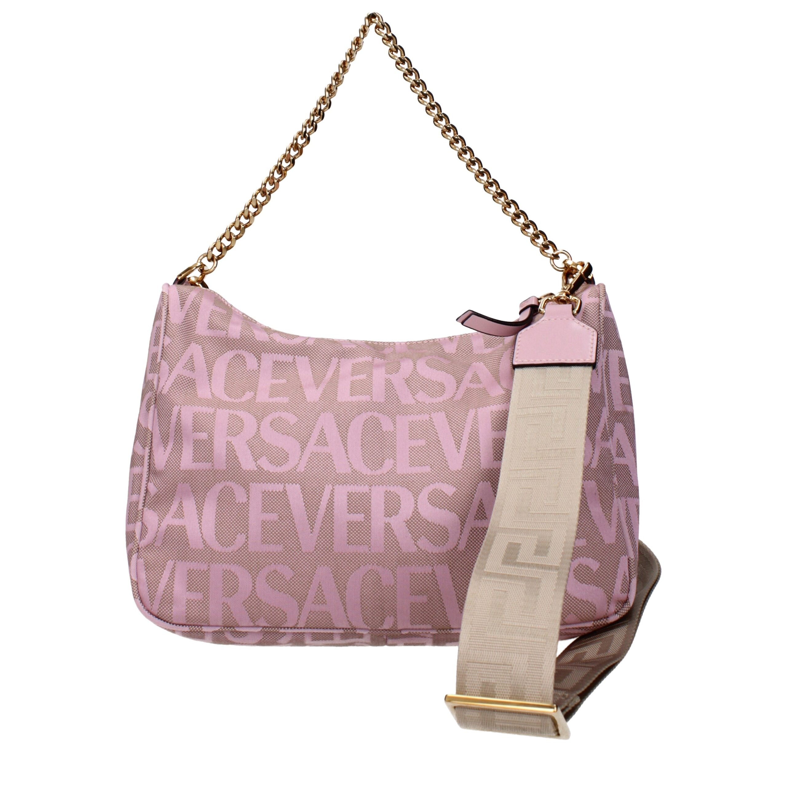 Versace Beige Stoffhandtaschen