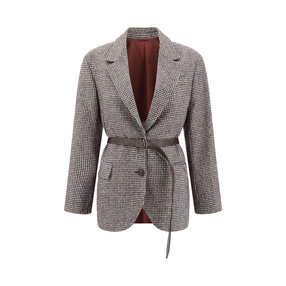 Brunello Cucinelli Blazer Jacke mit Gürtel
