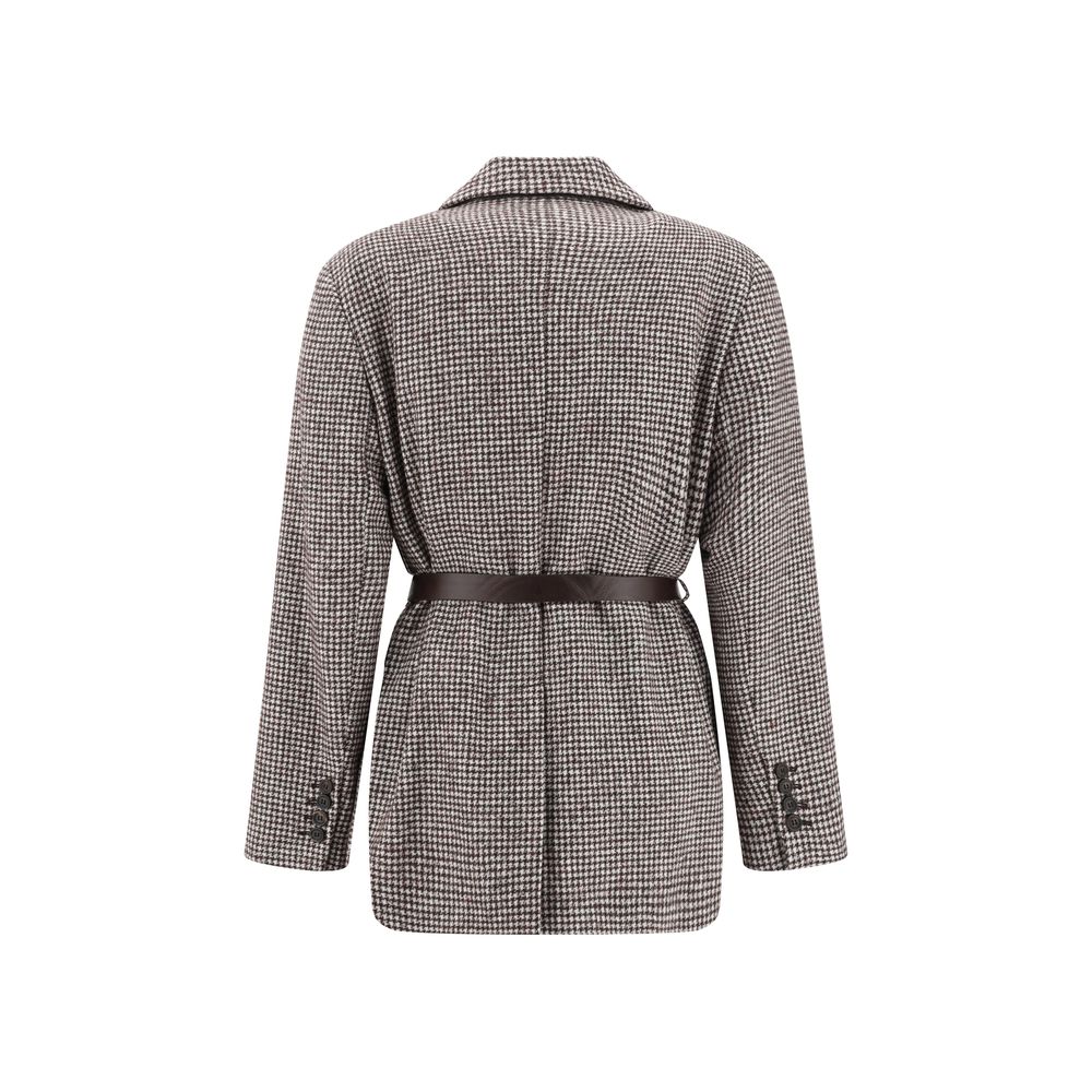 Brunello Cucinelli Blazer Jacke mit Gürtel