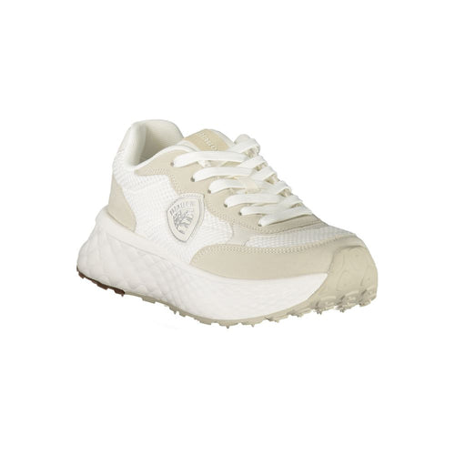 Blauer Bianco Polyurethan Damen-Sneaker