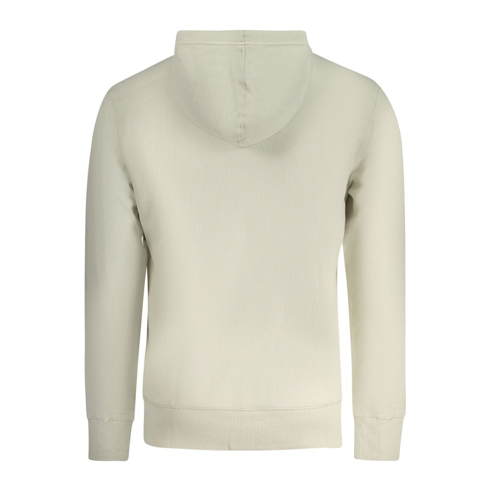 Calvin Klein Beigefarbener Baumwollpullover